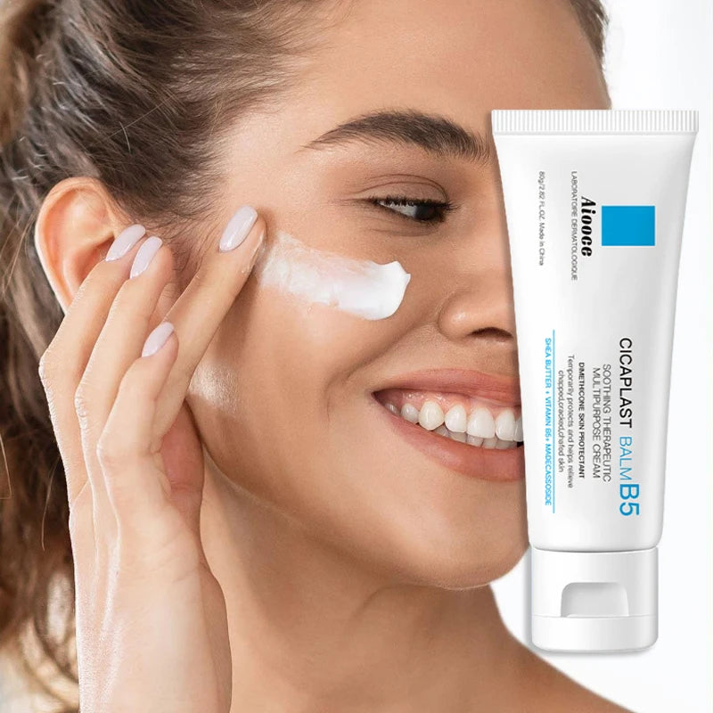 Vitamin B5 Repair Face Cream 80g Nicotinamide Deep Hydrate Nourish Calm Skin Improve Sensitive Redness Skin Daily Facial Care