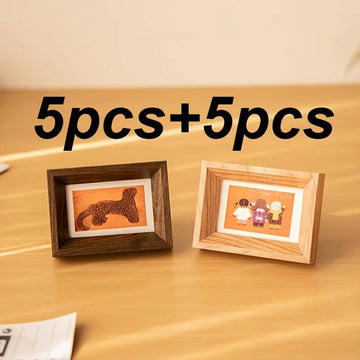 10 Pack Miniature Photo Frames for Polaroid Pictures Unfilled Frames Displaying Collections Couple Photos Decorative Table Items