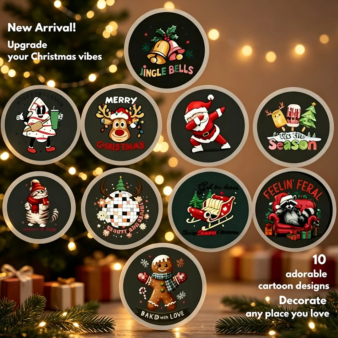USB Powered Projector Christmas gift Lights Santa Claus Gingerbread Man elk Patterns Spotlight Indoor Party Navidad Decorate