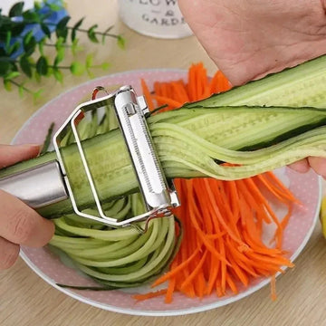 Multifunctional Stainless Steel Vegetable Slicer Potato Carrot Grater Julienne Peeler Fruit Kitchen Tool